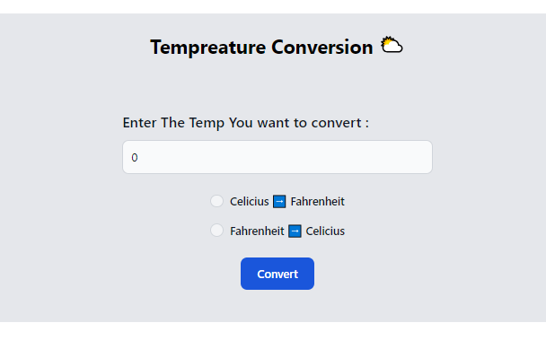 TEMP CONVERTOR